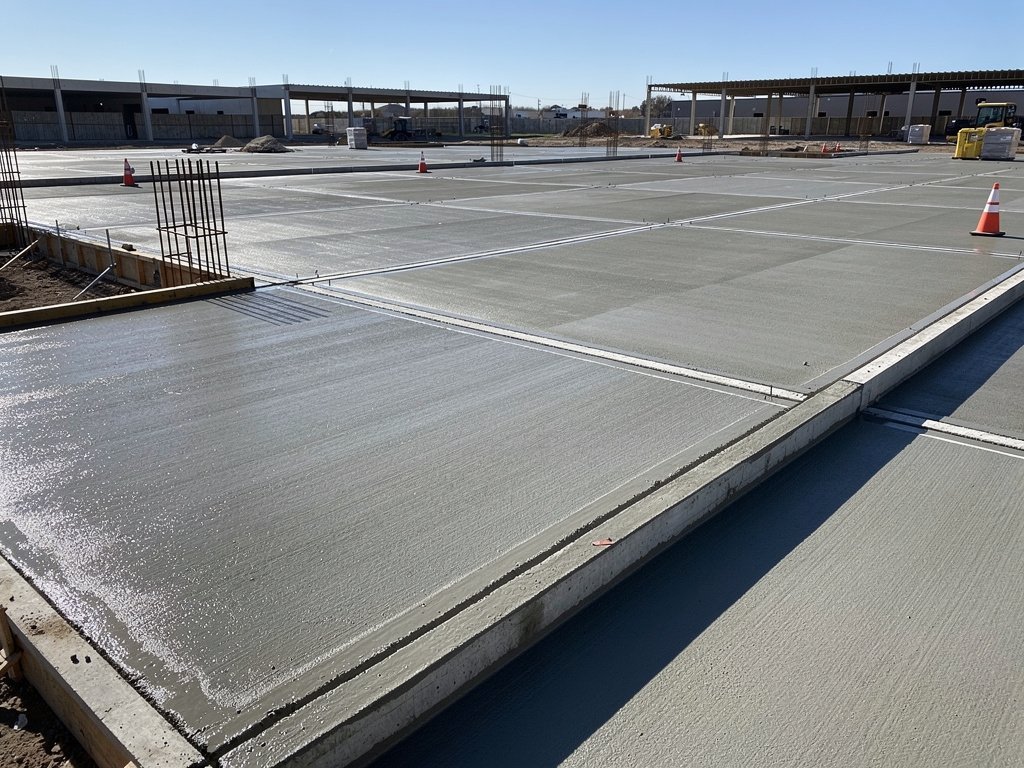 Commercial concrete project