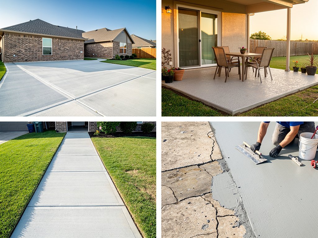 Concrete work in South Houston, TX